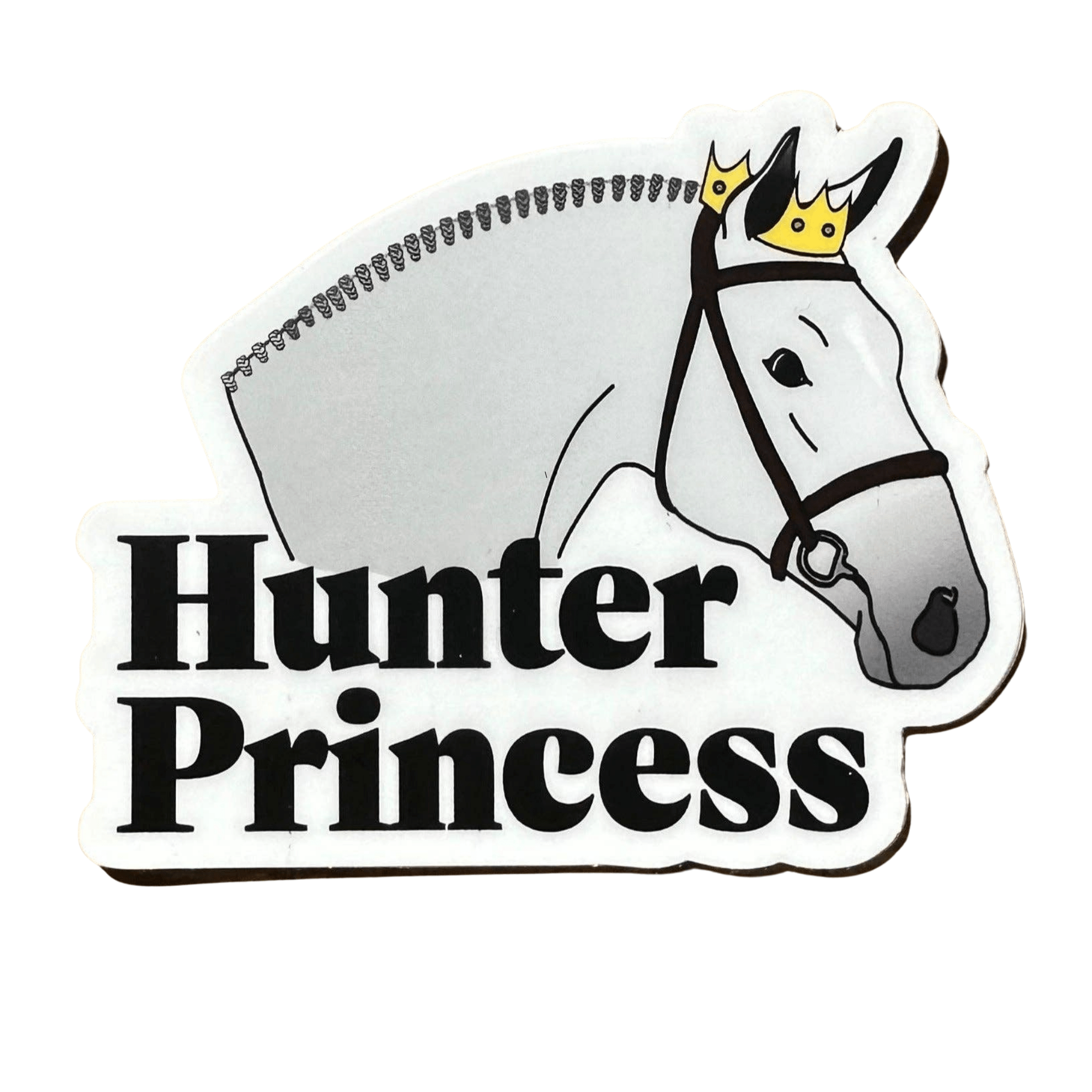 Hunter Princess Horse Sticker