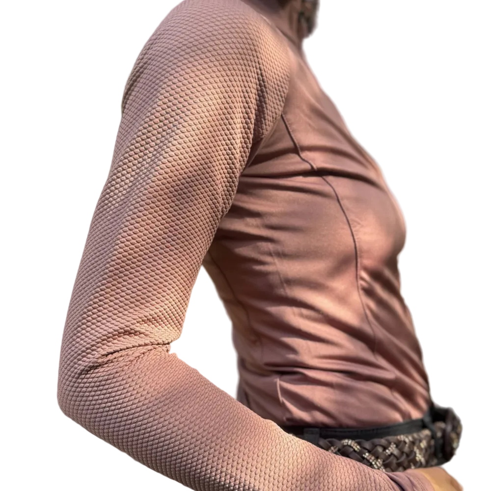 Equestro Junior's Technical Training Polo - Antler