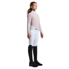Cavalleria Toscana Junior's Long Sleeve Show Shirt with Floral Embroidery