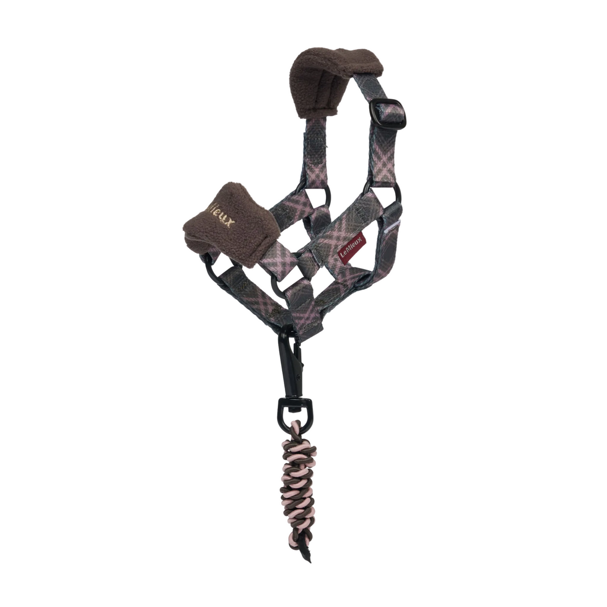 LeMieux Toy Pony Heritage Vogue Halter & Leadrope - cocoa