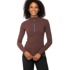 Kastel Denmark 1/2 Zip Fully Fashioned Knit Sweater with Crystal Zipper