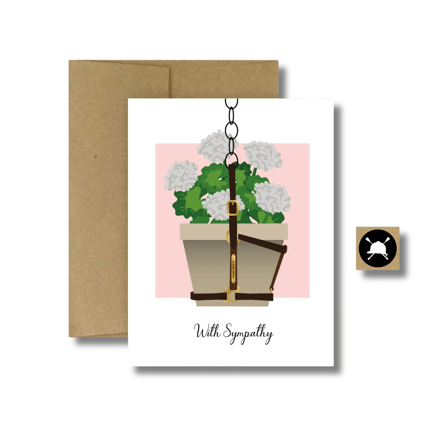Equestrian Sympathy Card