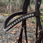 Otto Schumacher Tokyo Snaffle with Chocolate Leather and Fineline