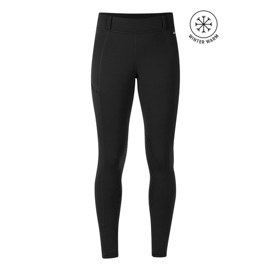 Kerrits Ladies Powerstretch Fleece Knee Patch Tight