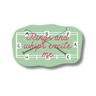 Rings And Whips Excite Me Sticker