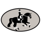 Piaffe Dressage Horse Sticker