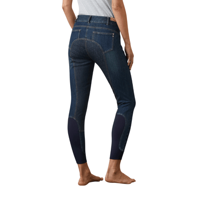 Ariat Halo Denim Full Seat Breech - Marine