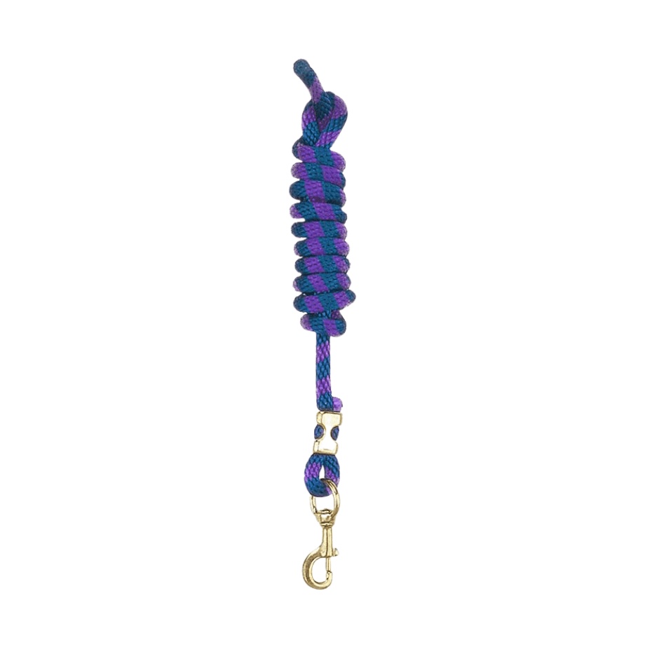 NYLON LEAD ROPE - NAVY/PURPLE