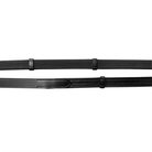 KL Select Rubber Lined Reins - Black