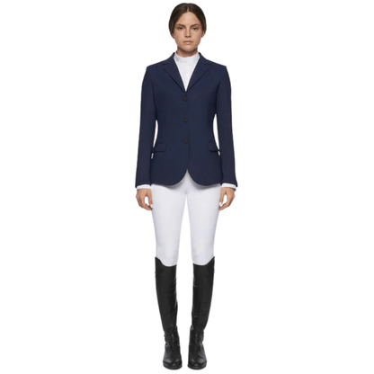 Cavalleria Toscana American Jersey Hunter Show Coat - Navy