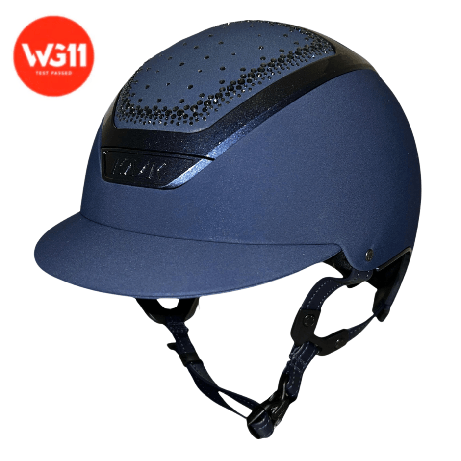 Kask Dogma Chrome Swarovski In-Out - Navy & Montana