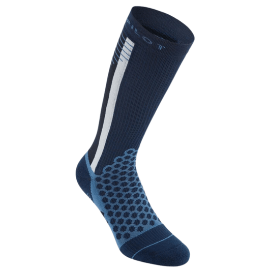 Horse Pilot Compression Socks - Navy