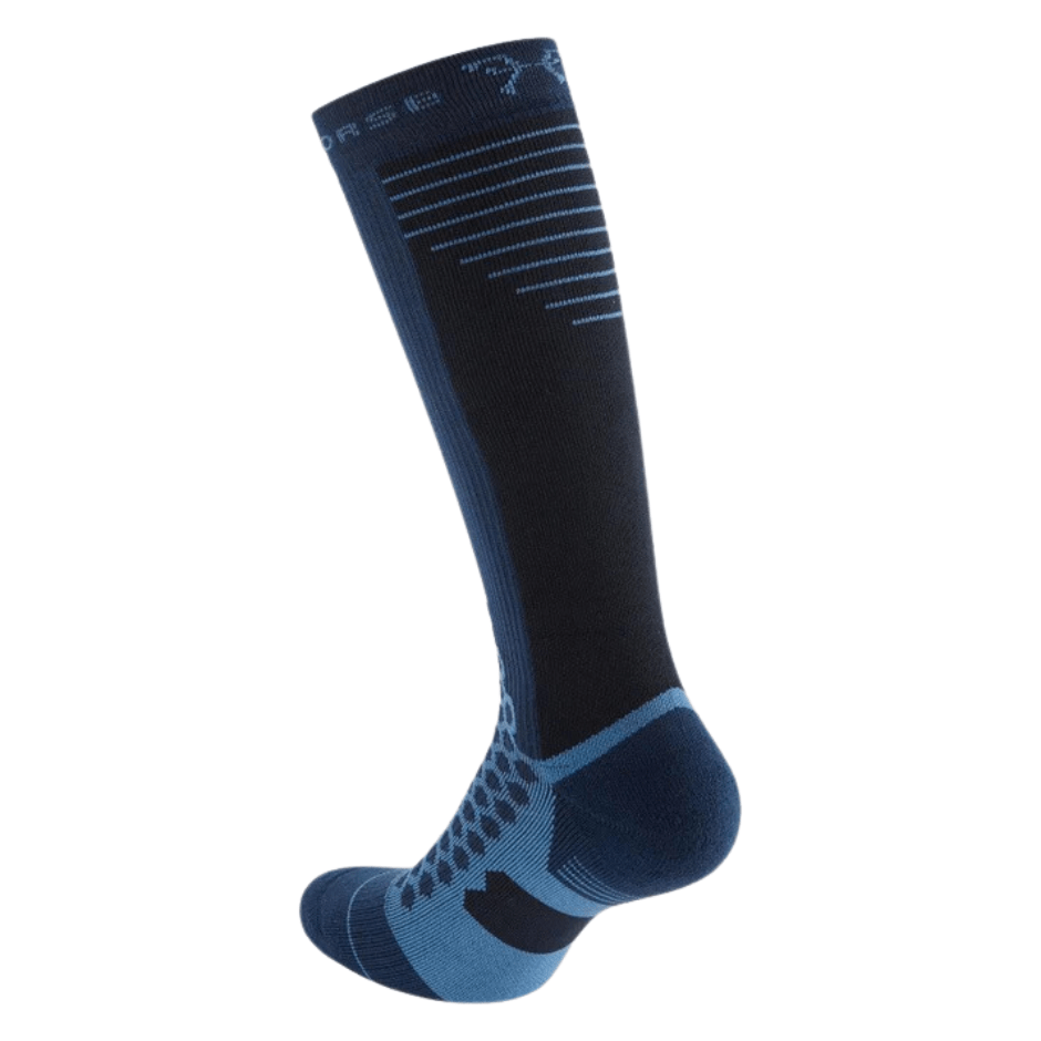 Horse Pilot Compression Socks - Navy