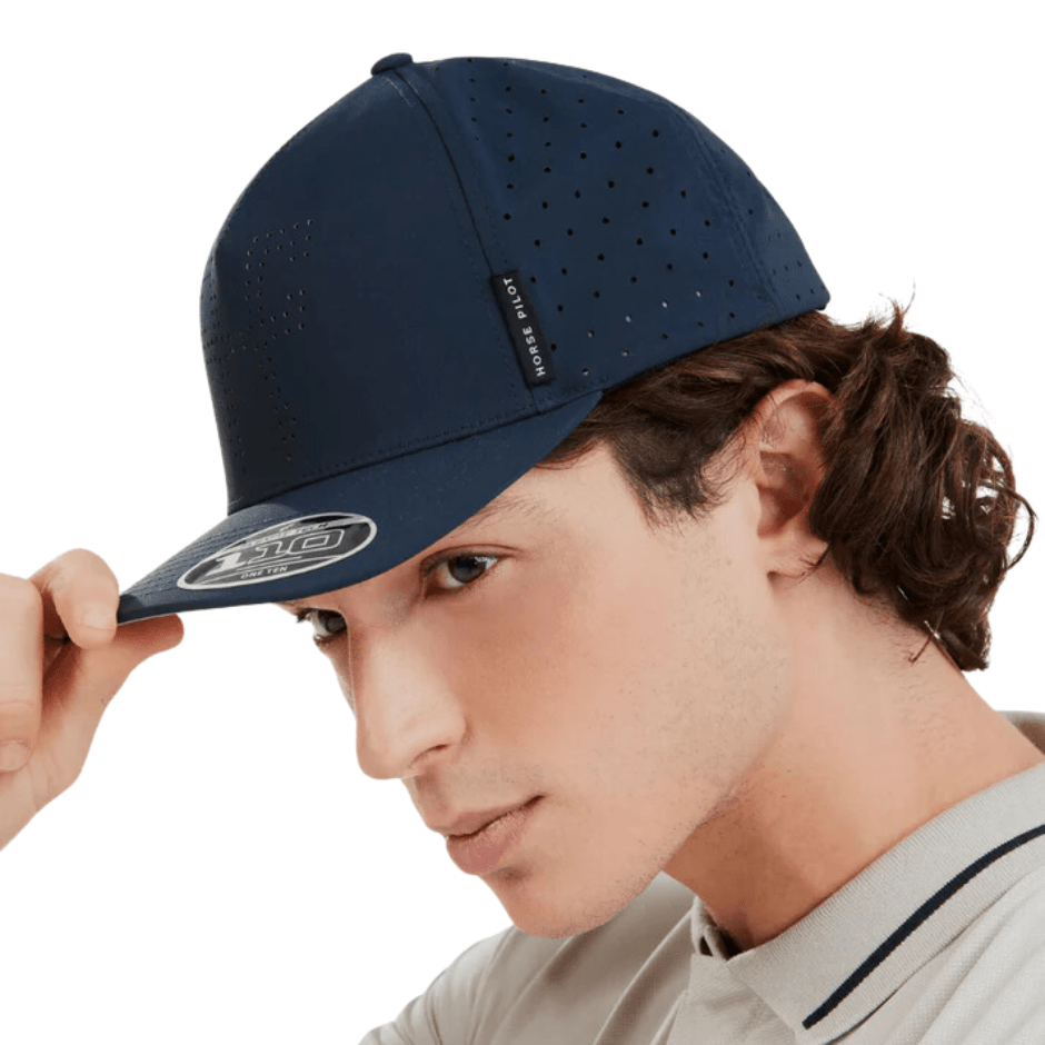 Horse Pilot Aerotech Cap - Navy