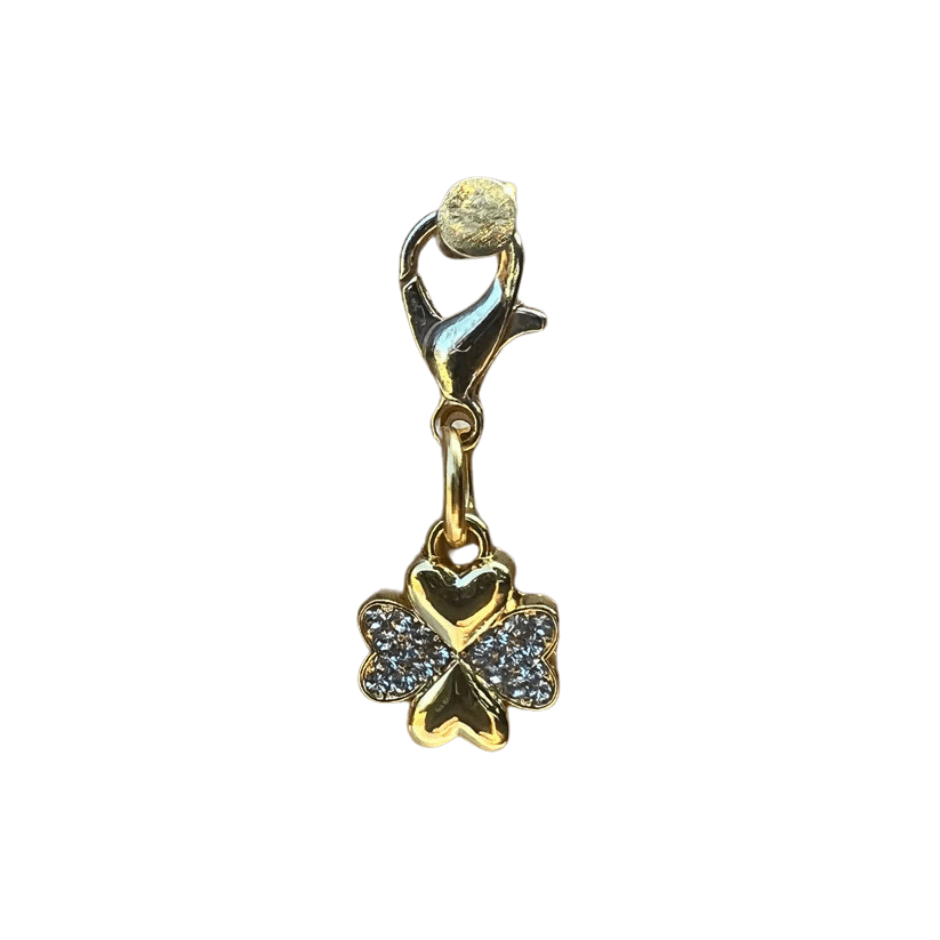 Dubois Cheval Braid Charm - Gold Clover