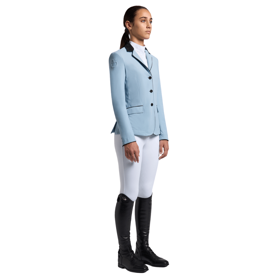 Cavalleria Toscana Junior GP Show Jacket - Blue Fog