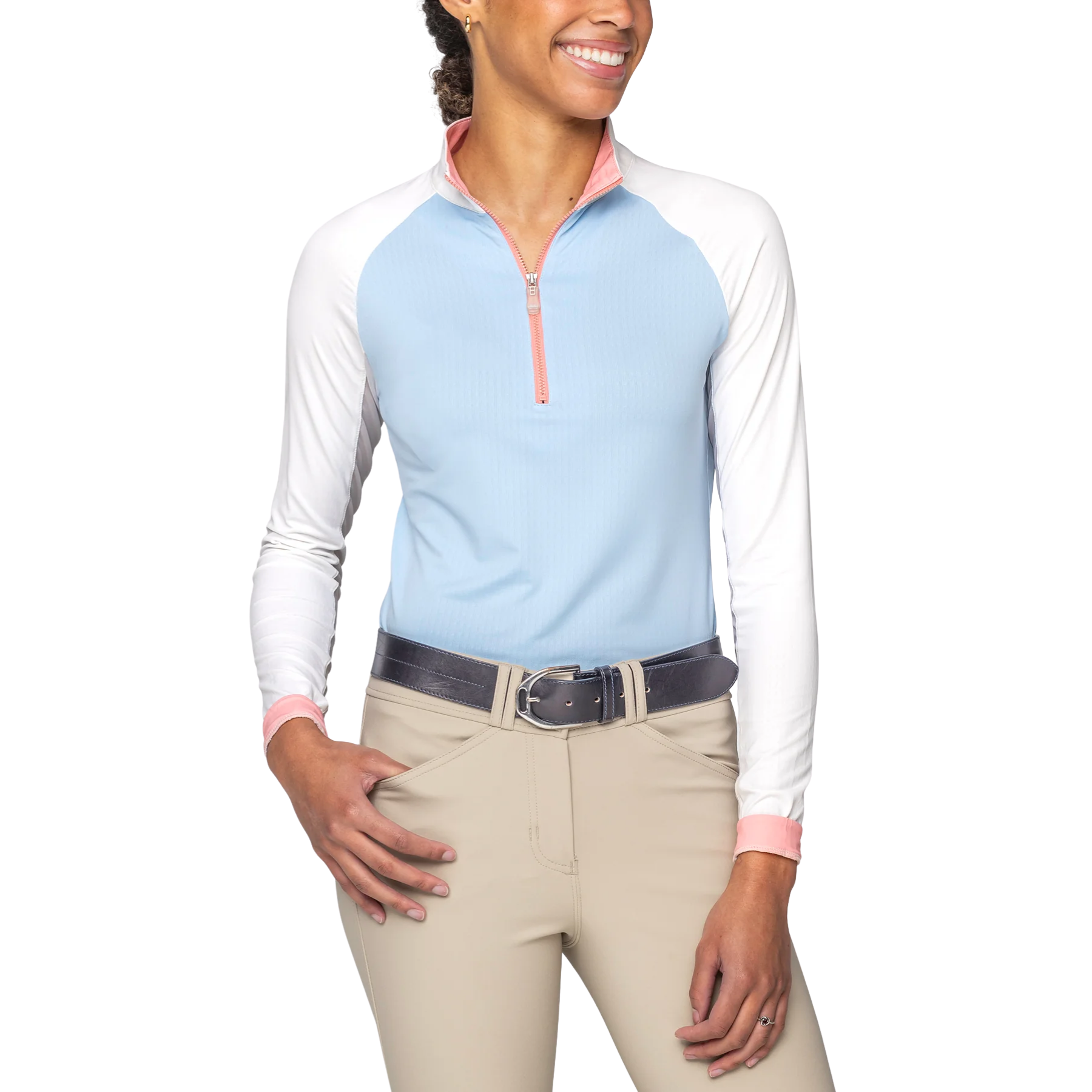 Kastel Denmark Long Sleeve 1/4 Zip Sun Shirt