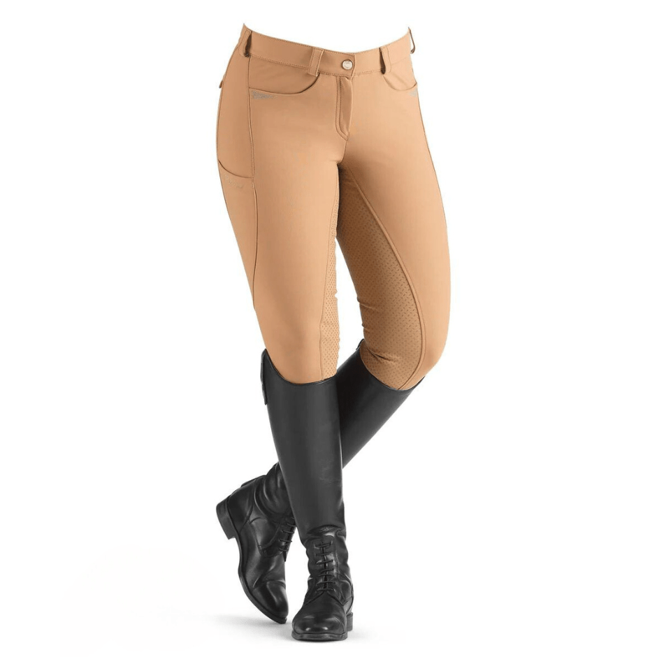 Pikeur Laure Full Grip Breeches - Caramel 