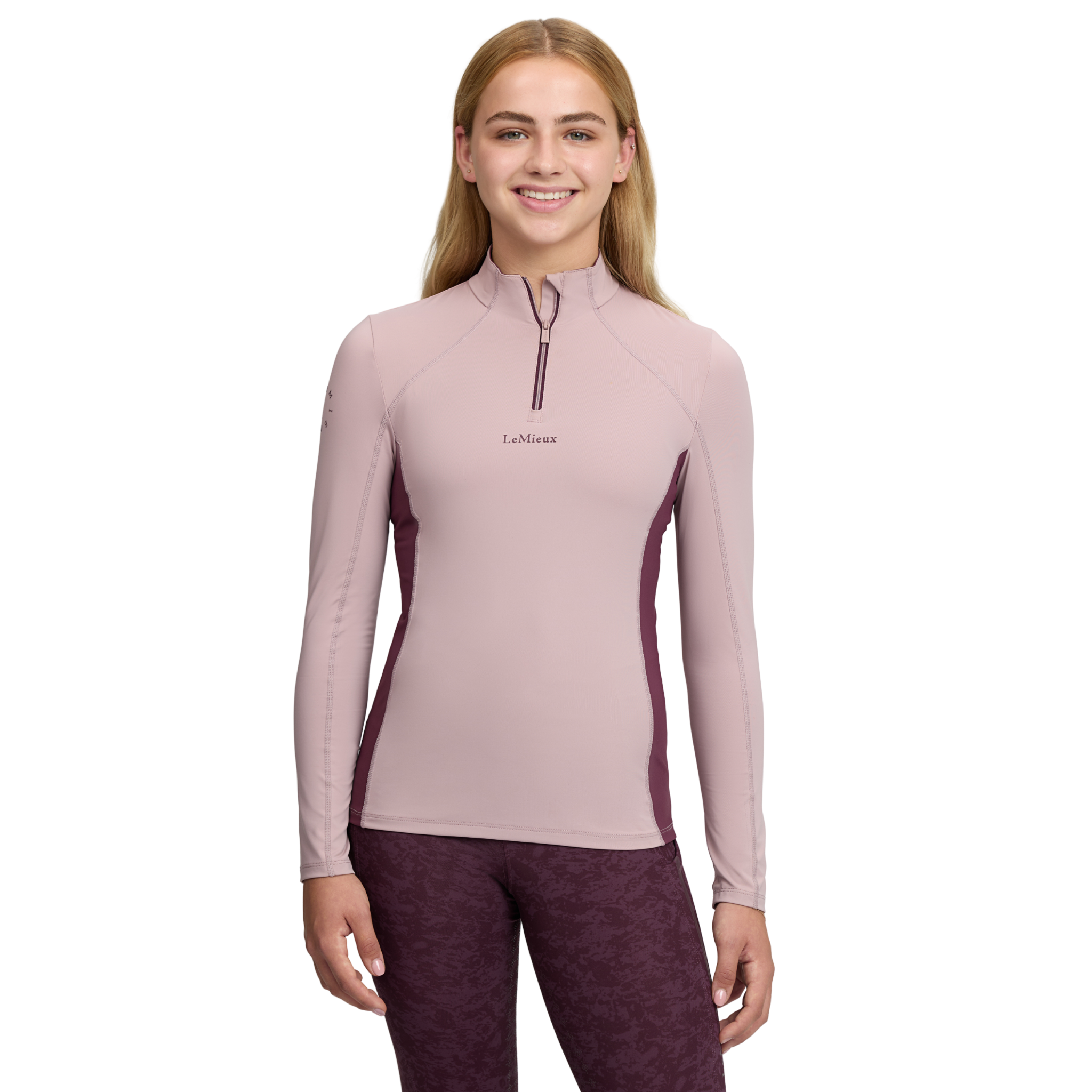 LeMieux Junior Classique Long Sleeve Base Layer Shirt