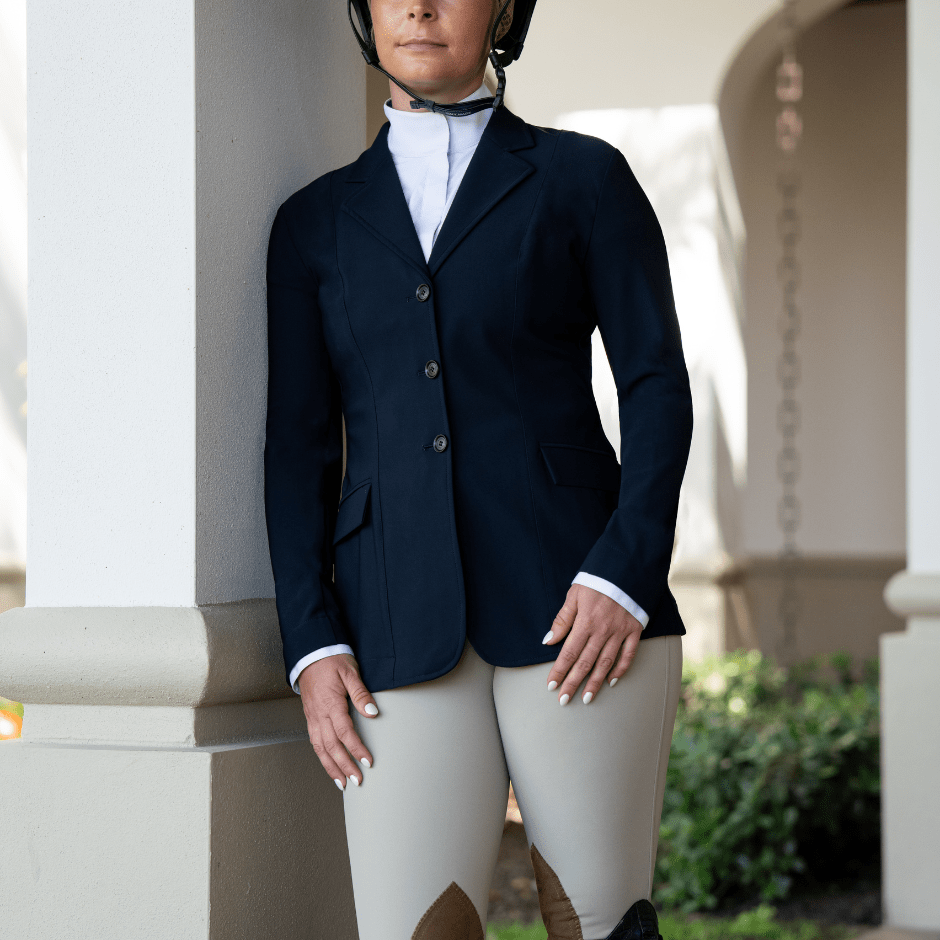 RJ Classics Ladies Monterey Show Jacket - Navy