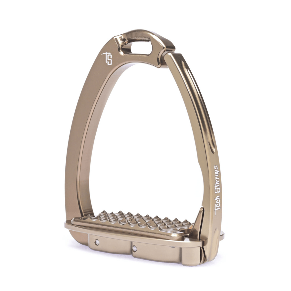 Tech Venice Dressage Sloped Stirrup - Brown