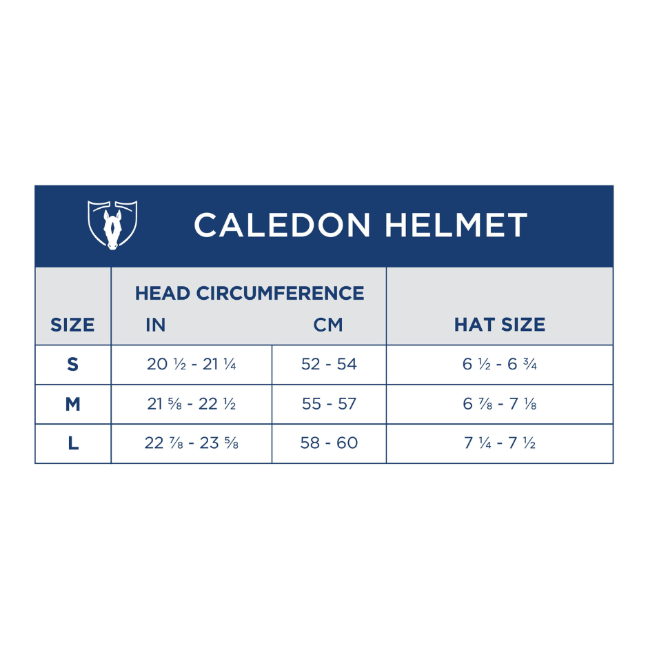 Tipperary Helmet Size Chart