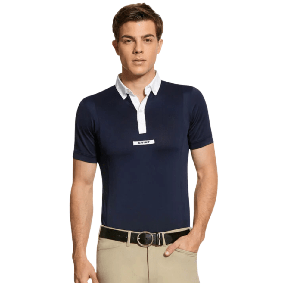 Ariat Mens Tek Show Shirt - Navy