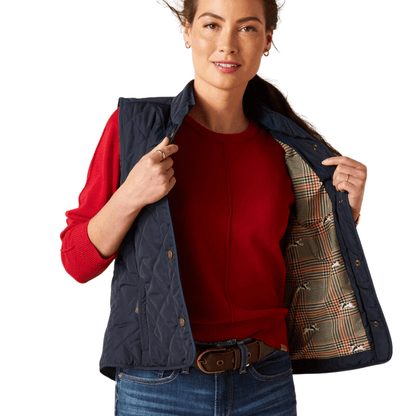 Ariat Woodside Vest - Navy 