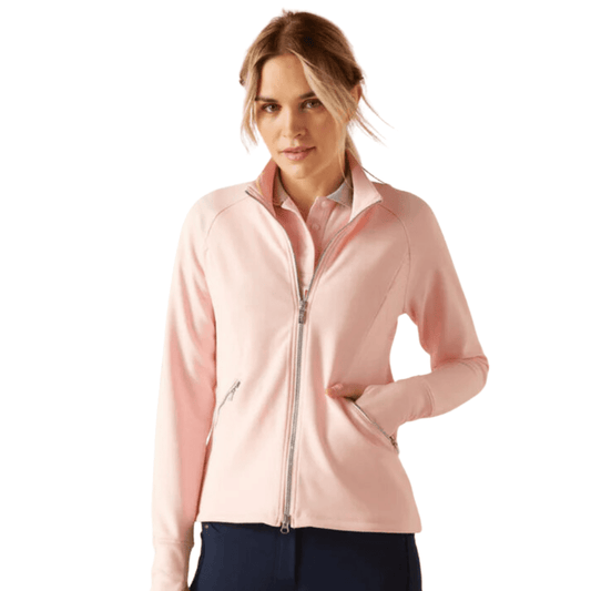 Ariat Ladies Bellatrix Zip Jacket - Blush - MEDIUM