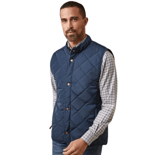 Ariat Mens Woodside Vest - Navy