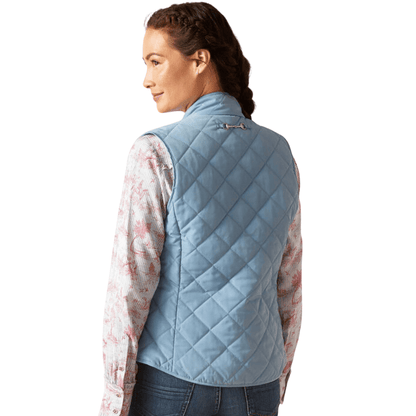 Ariat Ladies Woodside Vest - Blue Shadow