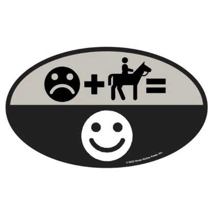 Horse Hollow Press Sticker - Frown to a Smile