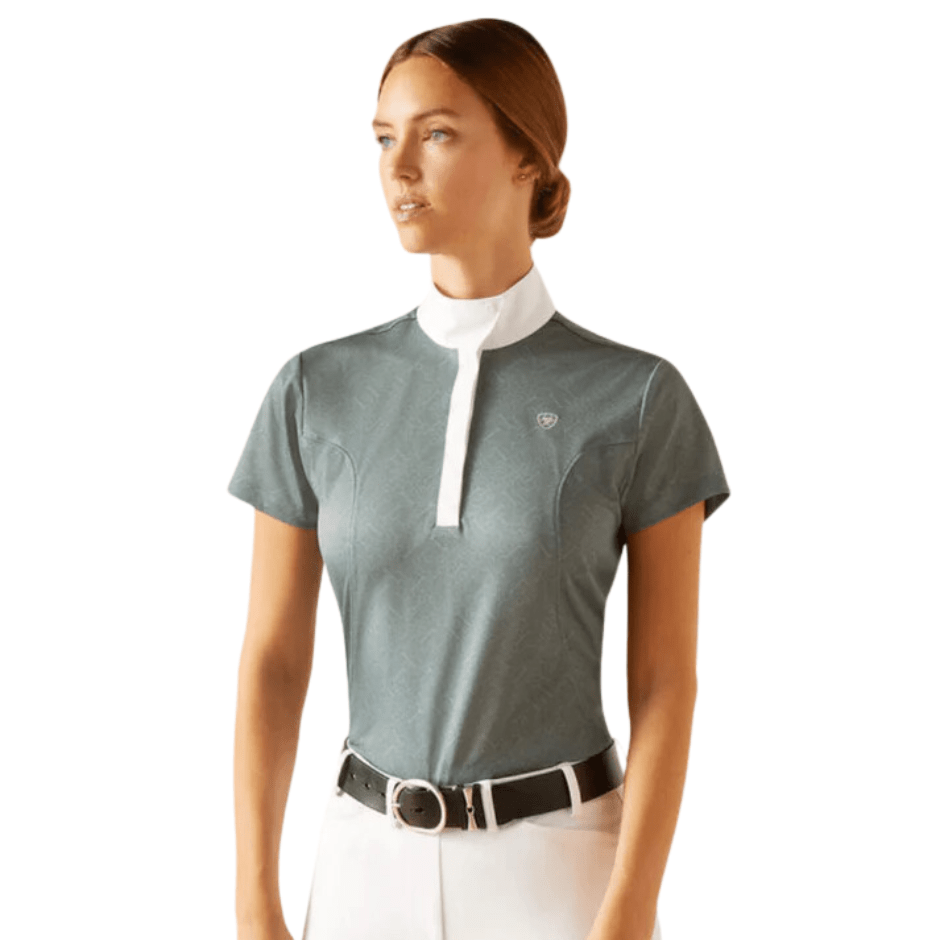 Ariat Aptos Ladies Vent Show Shirt - Bit Emboss