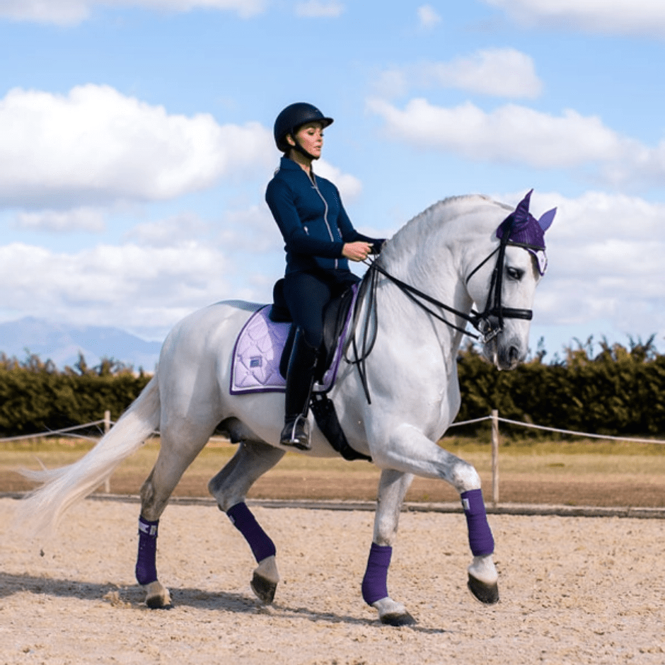 Equestrian Stockholm Dressage Pad - Lavender