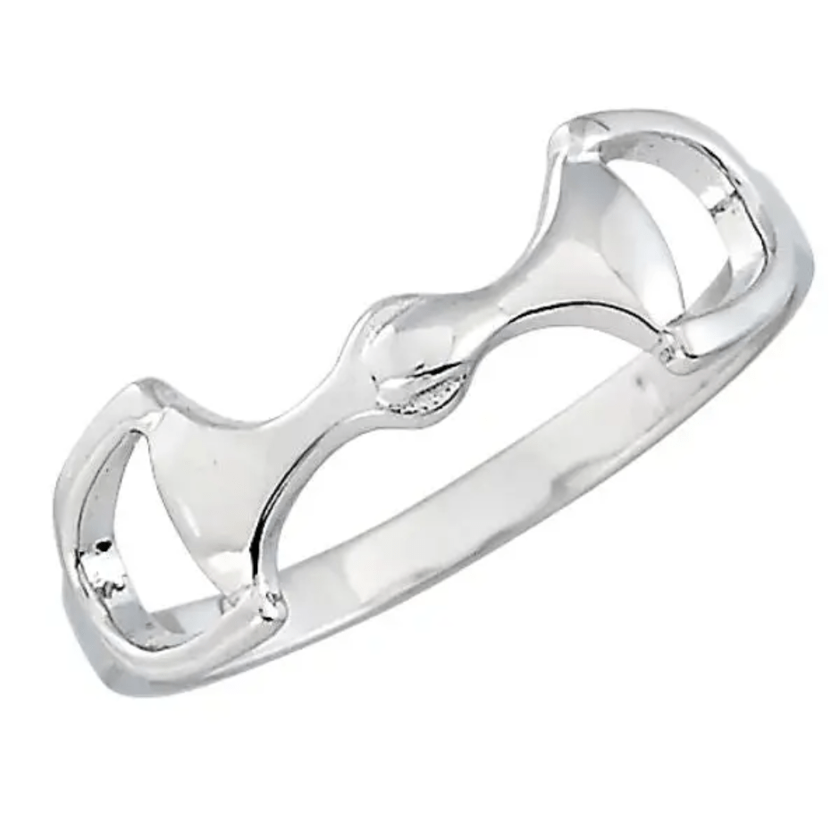 Silver Snaffle Bit Ring