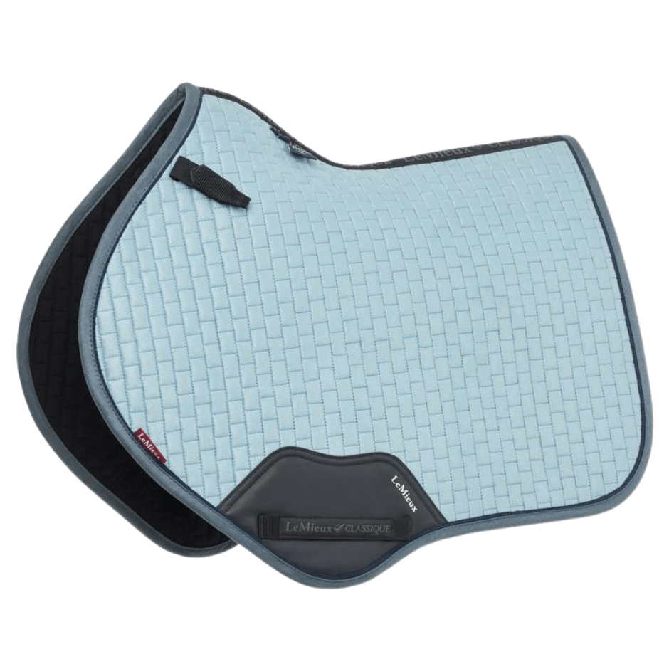 Lemieux Suede Close Contact Saddle Pad - Glacier