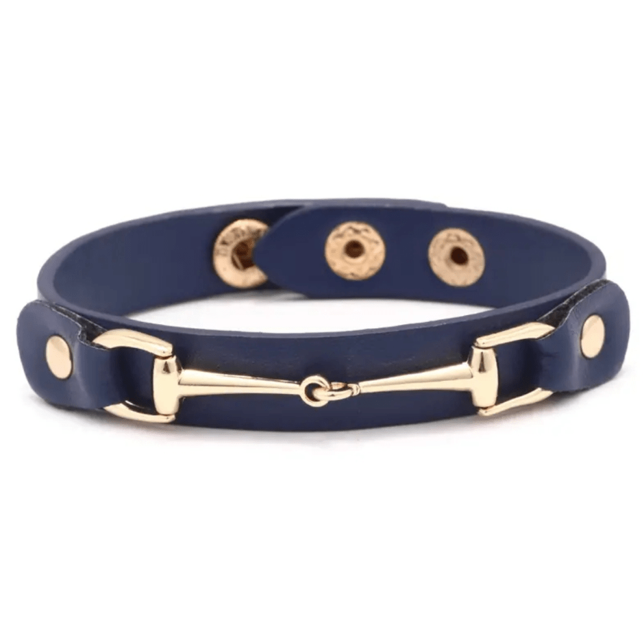 Horse Lover Bracelet - Navy