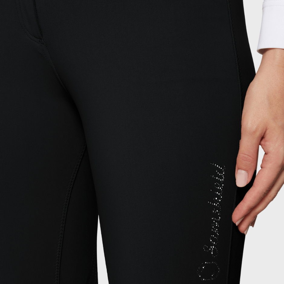 Samshield Ladies Claranova Full Grip Breeches - Jet Black