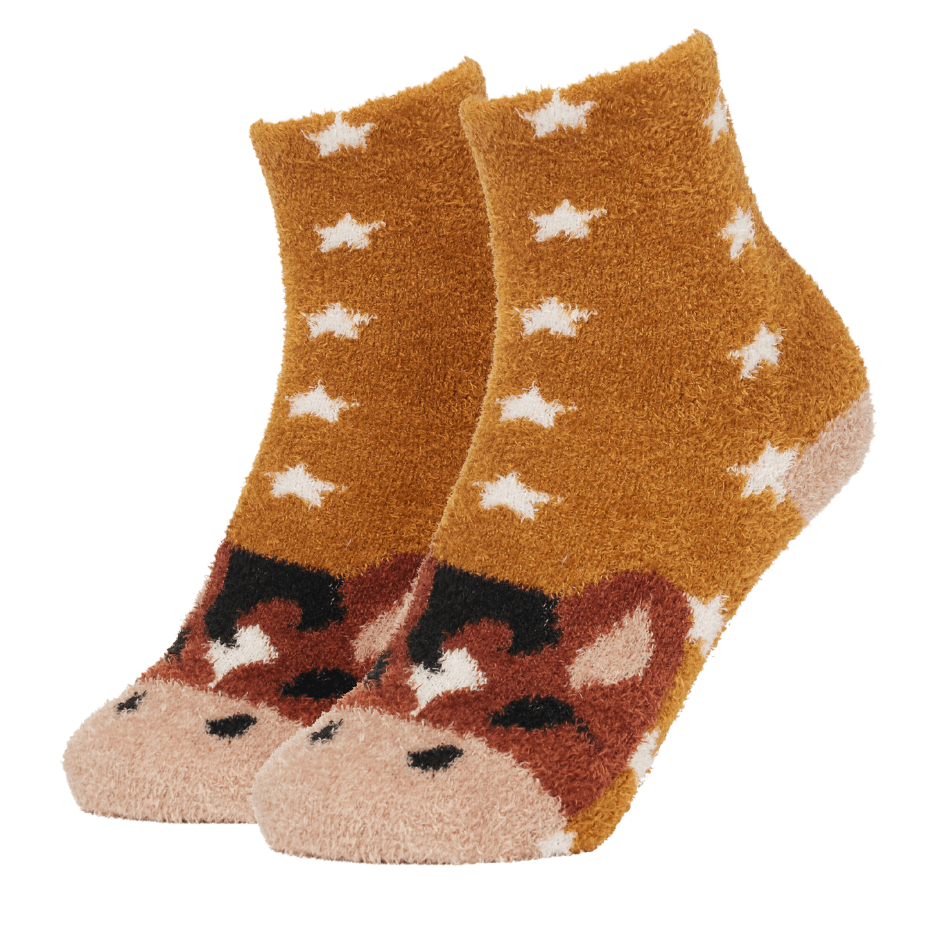 Lemieux Kids Mini Fluffy Character Socks - Chancer