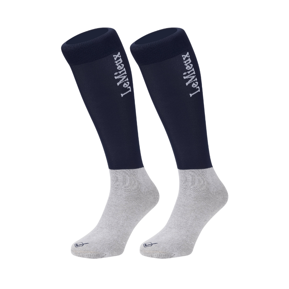 LeMieux Competition Socks (Twin Pack) - Navy