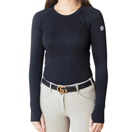 TKEQ Kennedy Seamless Long Sleeve - Black