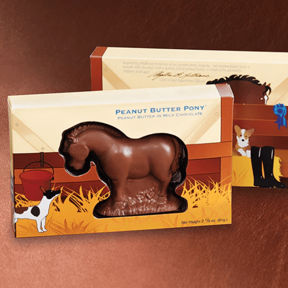 Dark Horse Peanut Butter Chocolate Pony