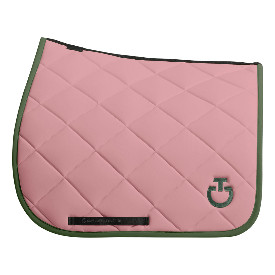 Cavalleria Toscana Diamond Quilted Dressage Pad - Pink