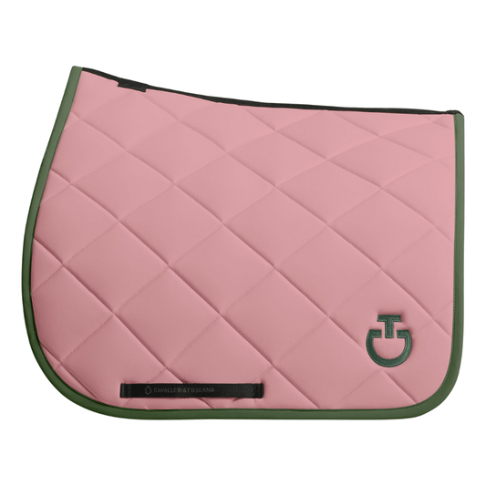 Cavalleria Toscana Diamond Quilted Dressage Pad - Pink