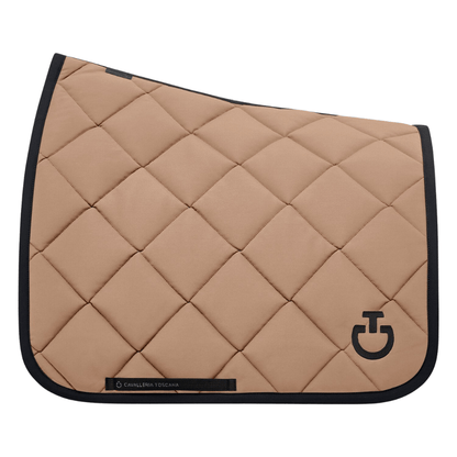 Cavalleria Toscana Diamond Quilted Dressage Pad - Tan