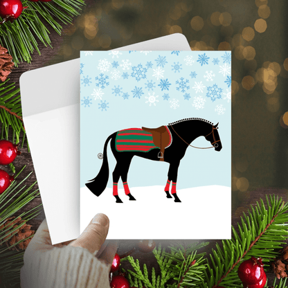 Christmas Card - Newmarket Blanket Horse