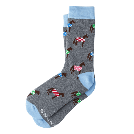 Women's Horsin' Around Sock - Grey