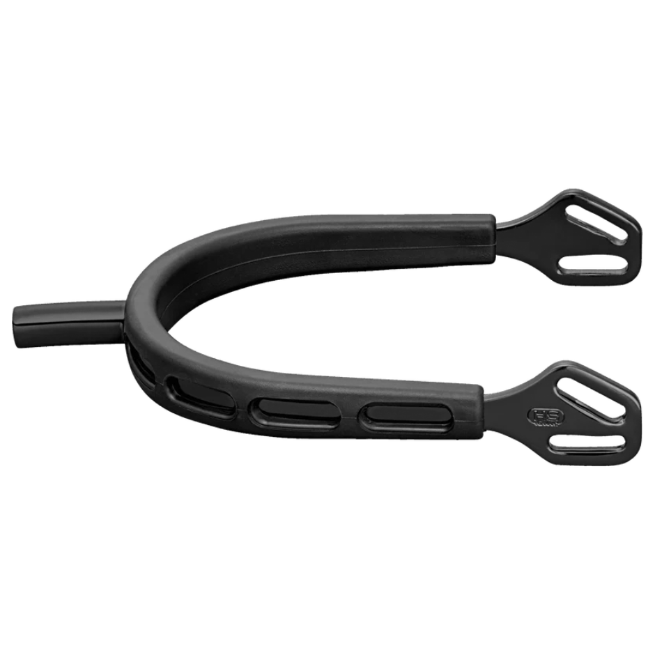 Herm Sprenger Ultra Fit Extra Grip Spur - 25mm Flat Neck - Anthracite