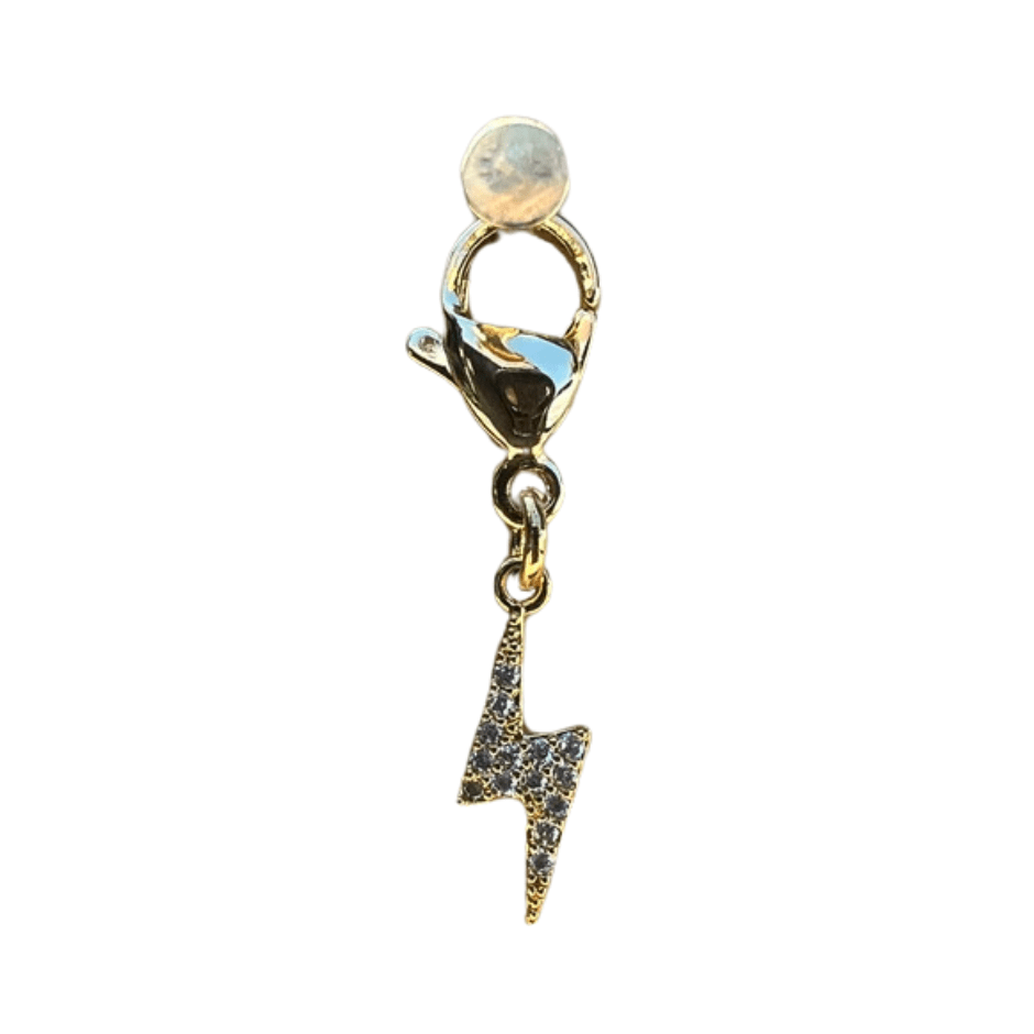 Dubois Cheval Braid Charm - Sparkly Lightening Bolt