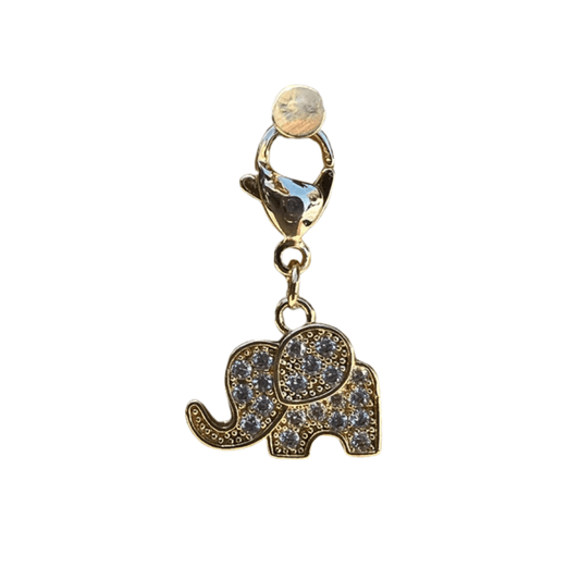 Dubois Cheval Braid Charm - Sparkly Elephant 